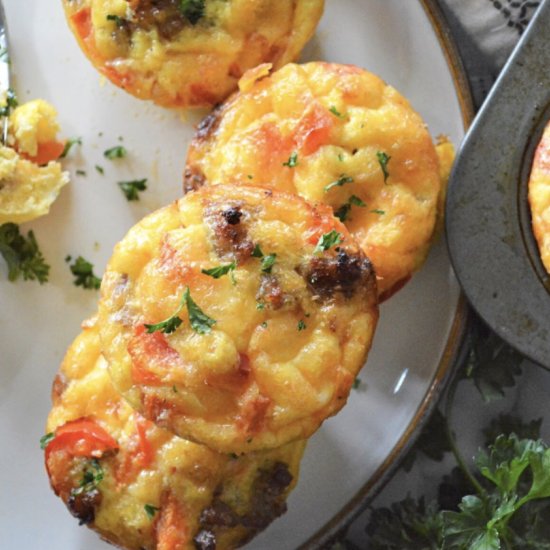 Keto Sausage Egg and Cheese Bites - Recipe photo by Foodie Love