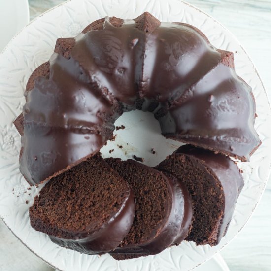 Rich Chocolate Bundt Cake - Recipe photo by peanutbutterandjulie
