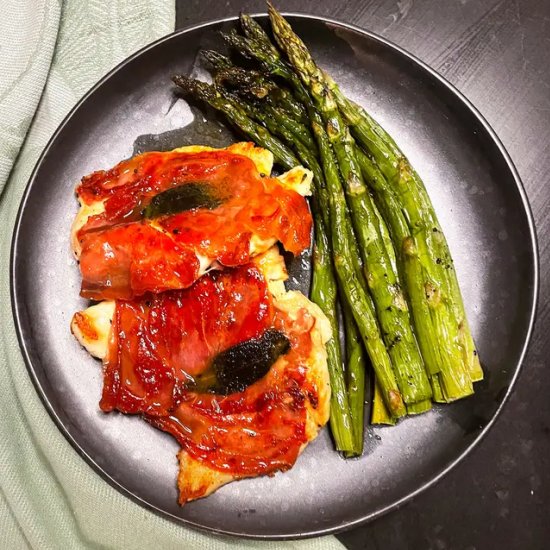 Chicken Saltimbocca - Recipe photo by The Cooks Table