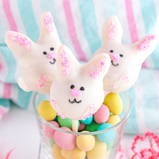 Bunny Cake Pops - Recipe photo by All You Need is Brunch