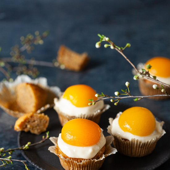 Dairy-Free Apricot Muffins - Recipe photo by vibrantplate
