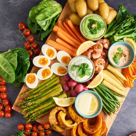 Grand Aioli – with Vegan Aioli Recipe - Recipe photo by ForThePleasureOfEating