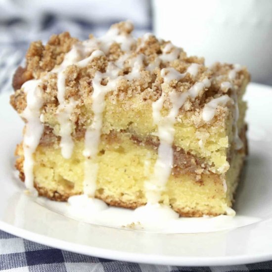Keto Coffee Cake Recipe - Recipe photo by Foodie Love