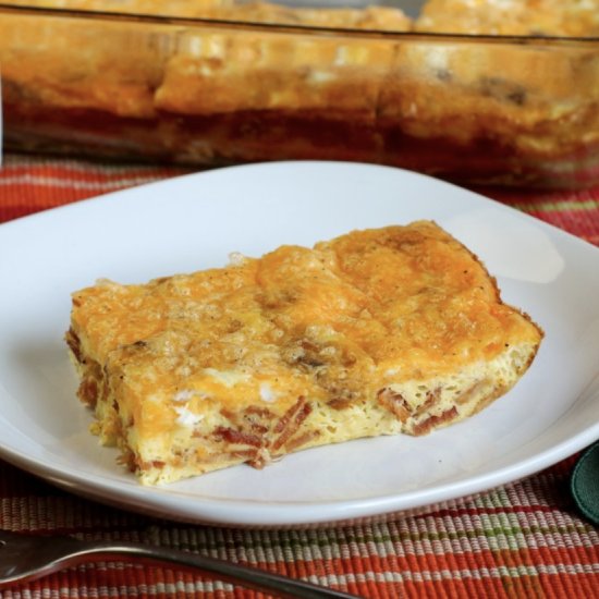 Keto Bacon and Egg Casserole - Recipe photo by Foodie Love