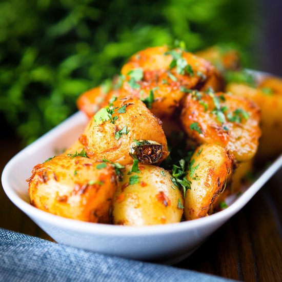 Aloo Jeera Indian Cumin Potatoes - Recipe photo by Brian Jones
