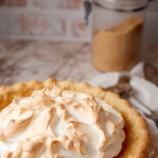Butterscotch Pie - Recipe photo by Barbara Curry