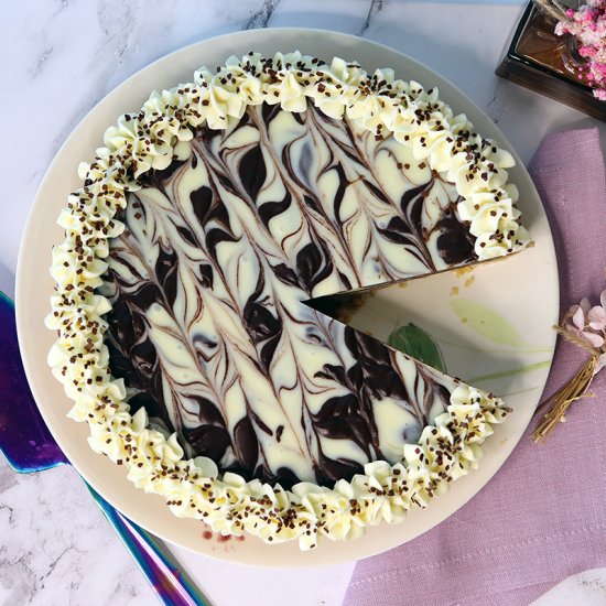 Dark Chocolate Caramel Macaroon Tart - Recipe photo by ChocoholicAnonymous