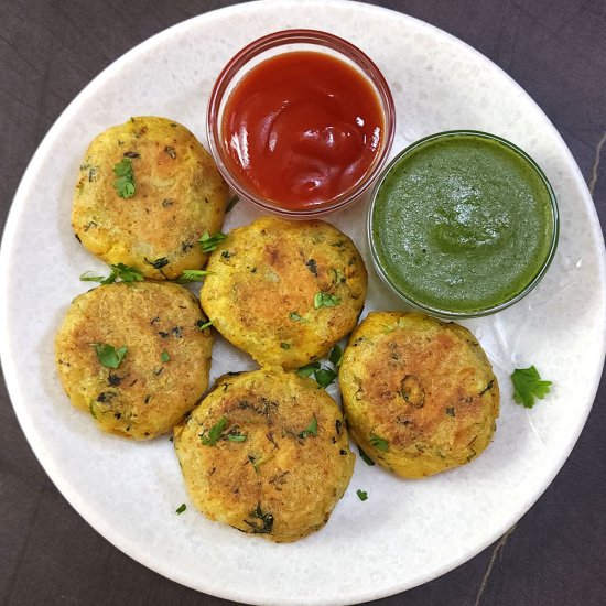 Pakistani Aloo Tikki - Recipe photo by kushigalu