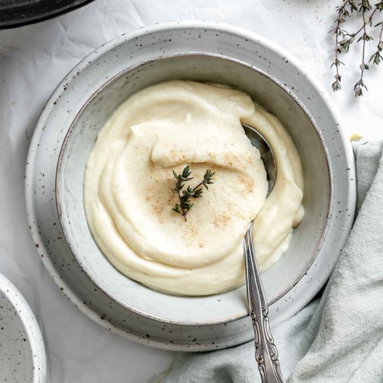 Celery Root and Parsnip Puree - Recipe photo by ColeyCooks
