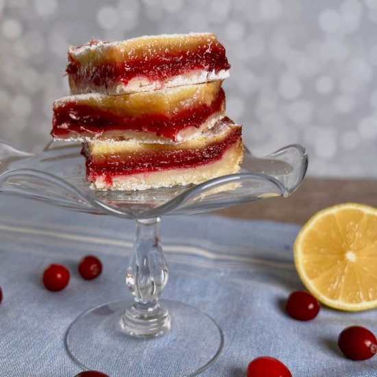 Cranberry Lemon Bars - Recipe photo by scotch_scones