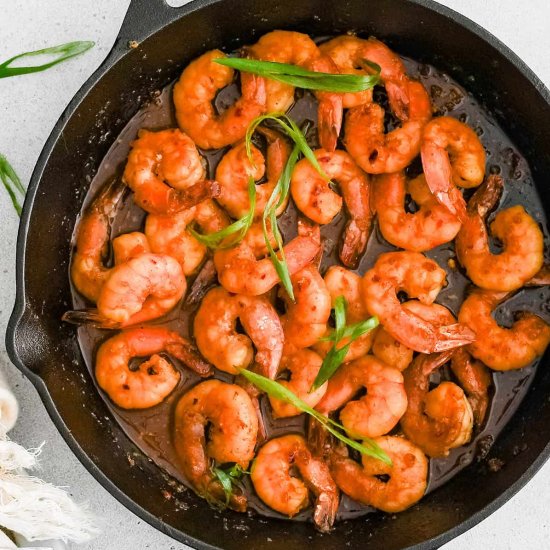 Honey Garlic Shrimp - Recipe photo by TheSaltyMarshmallow