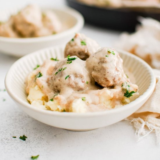 Swedish Meatballs - Recipe photo by TheSaltyMarshmallow