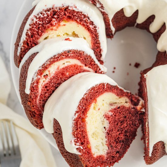 Red Velvet Bundt Cake - Recipe photo by KyleeCooks