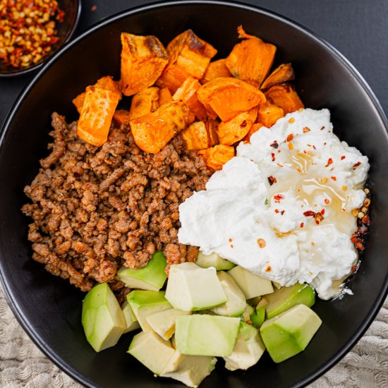 Viral Cottage Cheese Bowl - Recipe photo by thatproteinlife