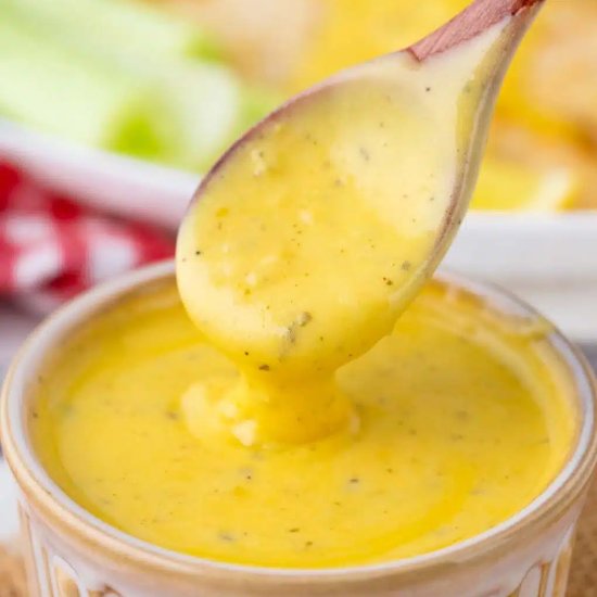 Bearnaise Sauce - Recipe photo by peasandpeonies