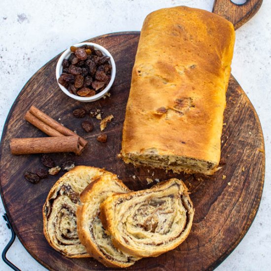 Cinnamon Raisin Bread - Recipe photo by theflexitarian