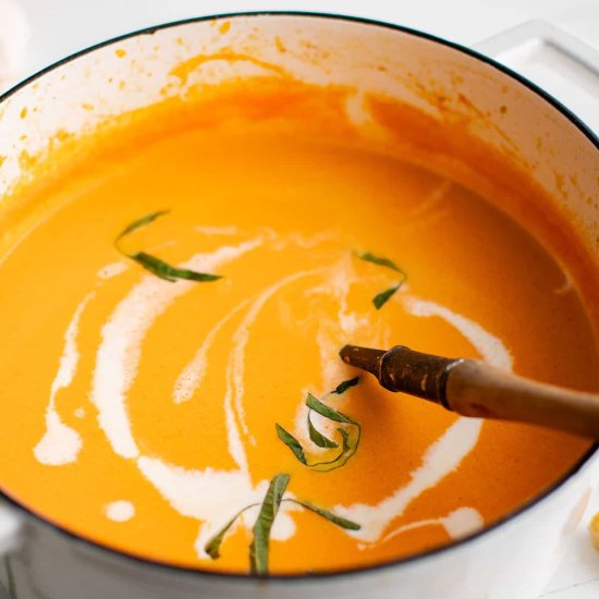 Carrot Soup - Recipe photo by TheSaltyMarshmallow