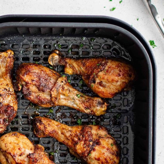 Air Fryer Chicken Legs - Recipe photo by TheSaltyMarshmallow