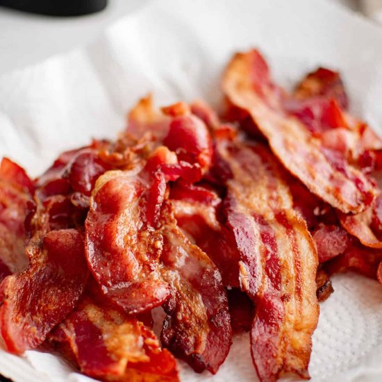 Air Fryer Bacon - Recipe photo by TheSaltyMarshmallow