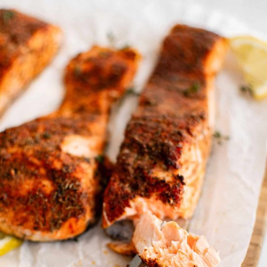 Air Fryer Salmon - Recipe photo by TheSaltyMarshmallow