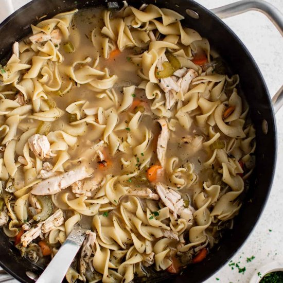 Chicken Noodle Soup - Recipe photo by TheSaltyMarshmallow