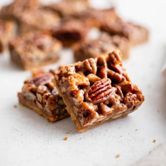 Pecan Pie Bars - Recipe photo by TheSaltyMarshmallow