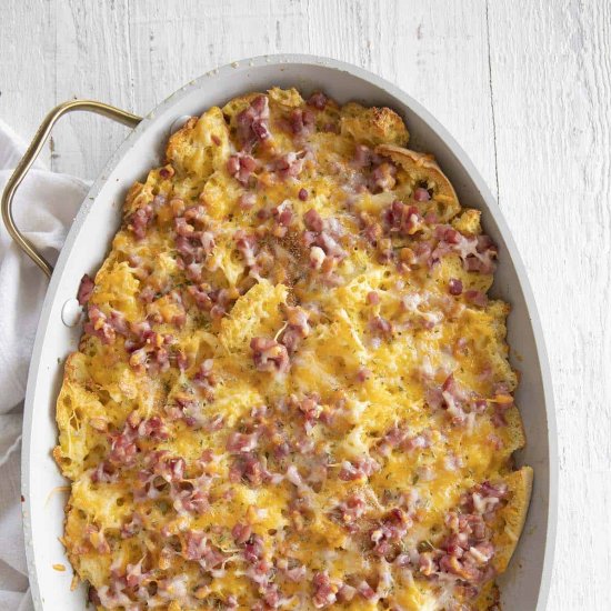 English Muffin Breakfast Casserole - Recipe photo by TheSaltyMarshmallow
