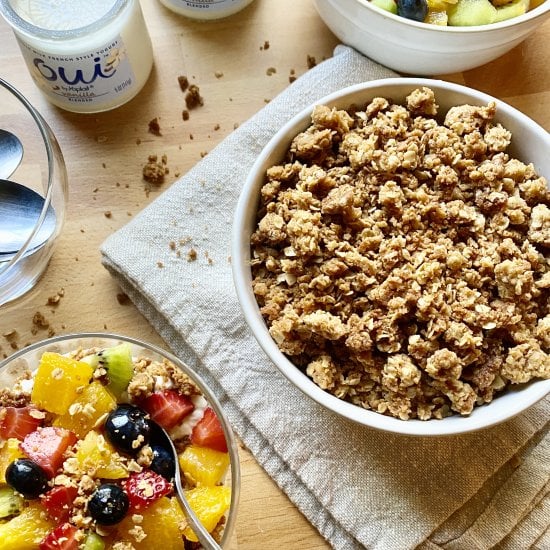 Crunchy Oat Streusel Topping - Recipe photo by ahintofrosemary