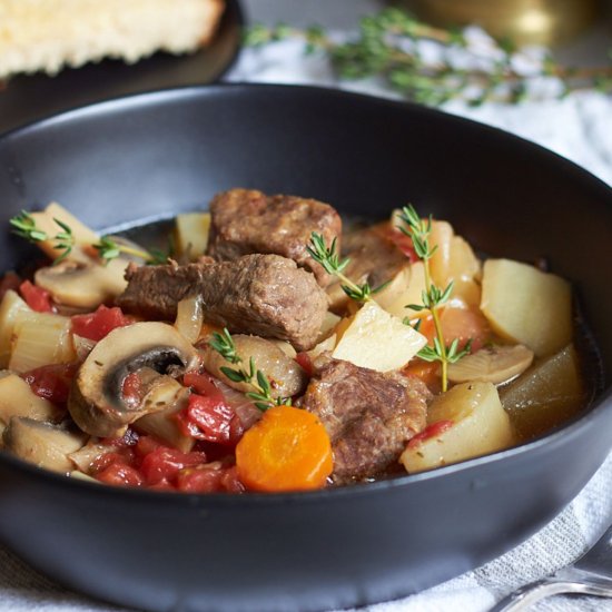 Gluten-Free Instant Pot Beef Stew - Recipe photo by Cathys Gluten Free