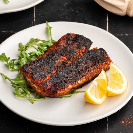 Crispy Blackened Mahi-Mahi (20 Min) - Recipe photo by marleysmenu