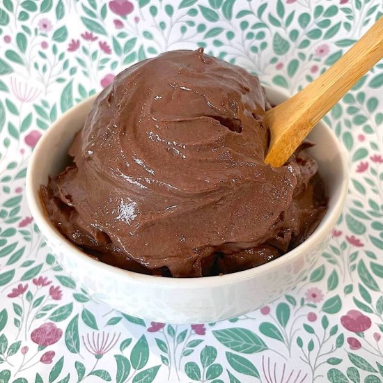 Vegan Chocolate Custard or Frosting - Recipe photo by MaximalistVegan