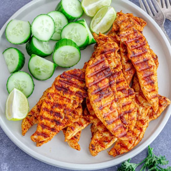 High Protein Grilled Chicken Tender - Recipe photo by Priyanka DK