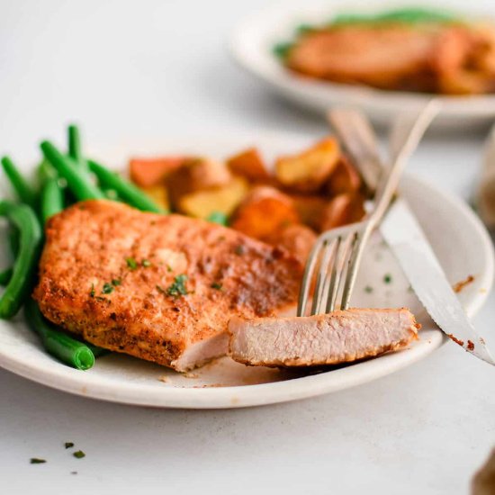 Air Fryer Pork Chops - Recipe photo by TheSaltyMarshmallow