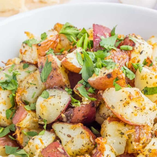 Roasted Air Fryer Potatoes - Recipe photo by TheSaltyMarshmallow