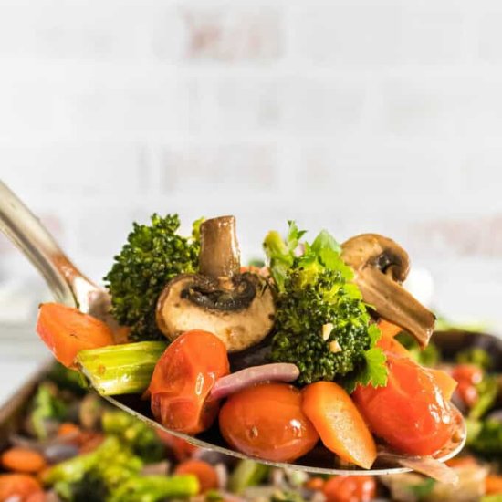 Oven Roasted Vegetables - Recipe photo by TheSaltyMarshmallow