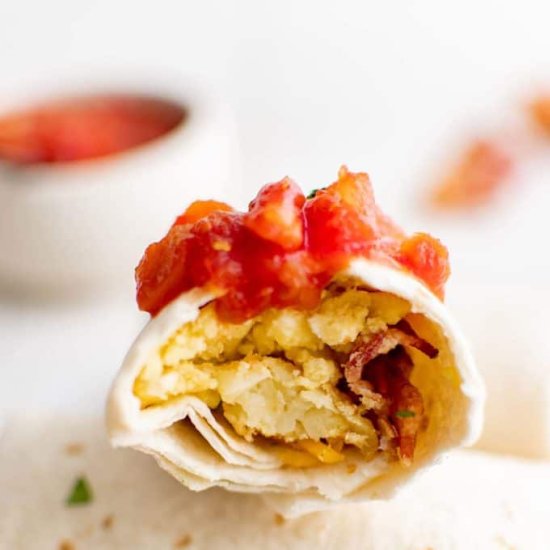 Make Ahead Breakfast Burritos - Recipe photo by TheSaltyMarshmallow