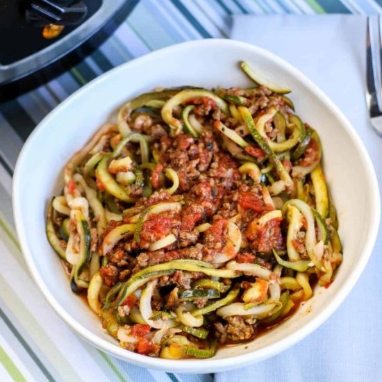 Low Carb Spaghetti Zoodles Recipe - Recipe photo by Foodie Love