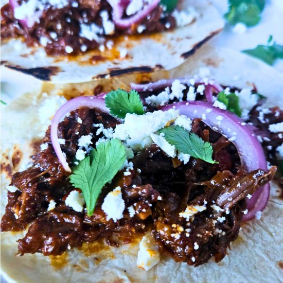 Chipotle Braised Short Rib Tacos - Recipe photo by Megans meals