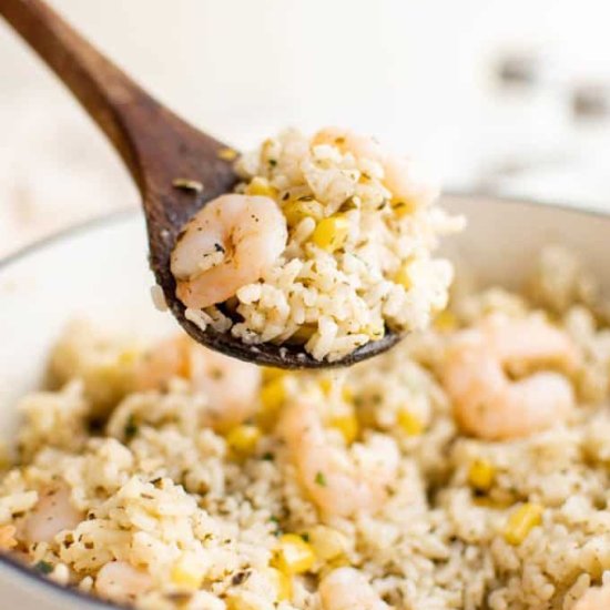 Shrimp and Rice - Recipe photo by TheSaltyMarshmallow