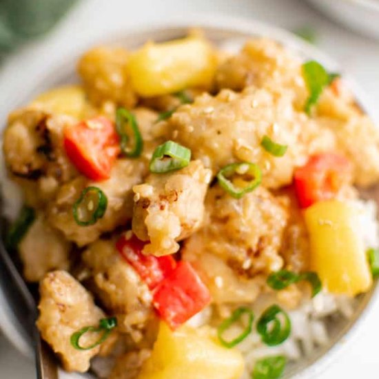 Pineapple Chicken - Recipe photo by TheSaltyMarshmallow