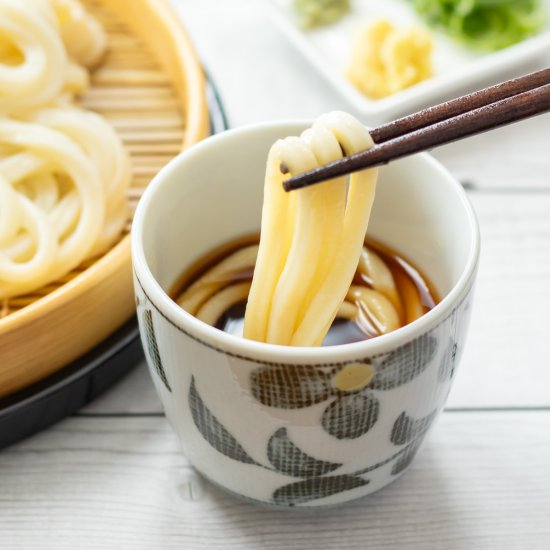 Zaru Udon - Recipe photo by Umami Pot