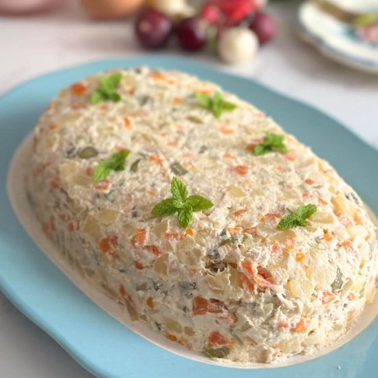 Olivier Salad (Salata de Boeuf) - Recipe photo by JoinYourLife Food Recipes