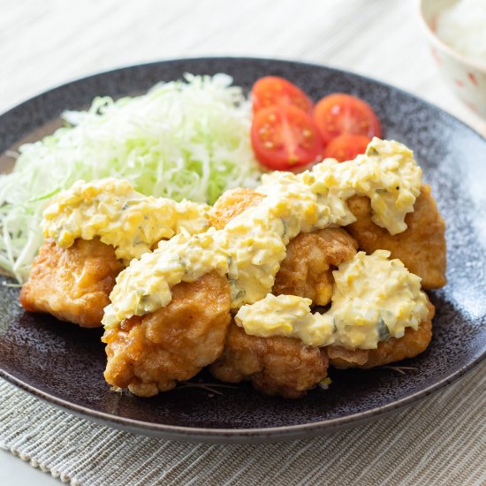 Chicken Nanban - Recipe photo by Umami Pot