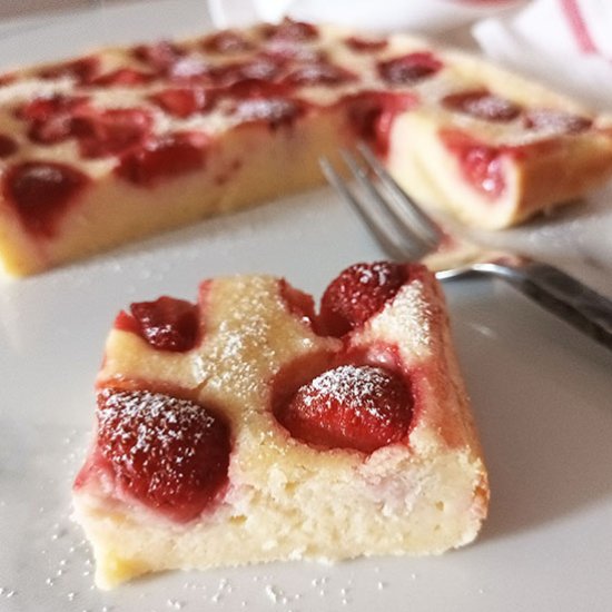 Strawberry Semolina Cake - Recipe photo by 2pots2cook