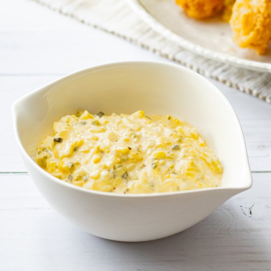 Japanese Tartar Sauce - Recipe photo by Umami Pot