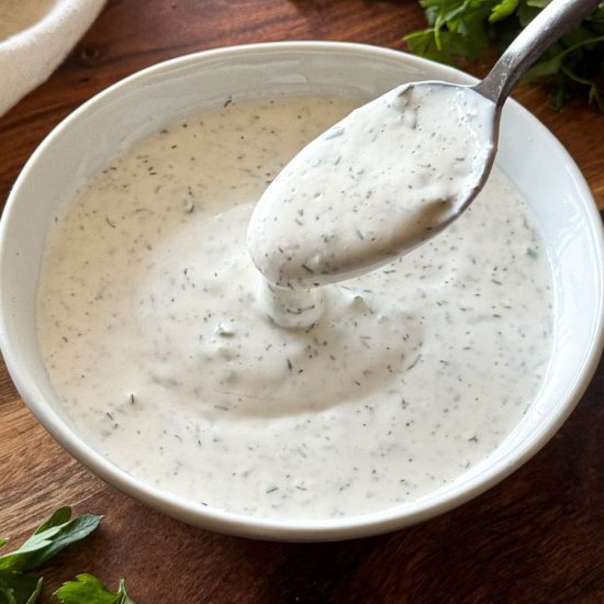 Homemade Ranch Dressing Recipe - Recipe photo by aflavorfulbite