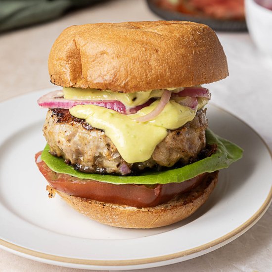 Spicy Turkey Burger - Recipe photo by peelwithzeal