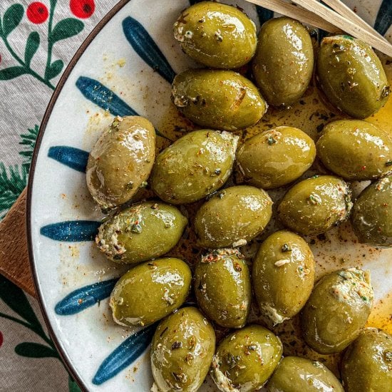 Mediterranean Tuna Stuffed Olives - Recipe photo by theeuropeandish