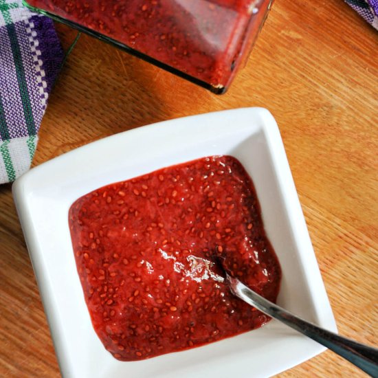 Strawberry Chia Seed Jam - Recipe photo by mygorgeousrecipes