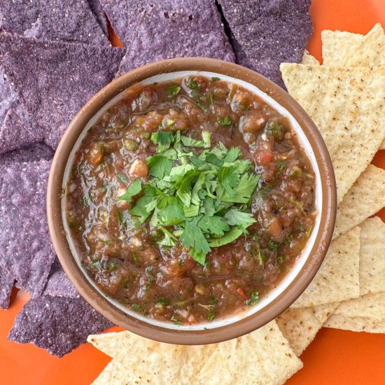 Restaurant Style Blender Salsa - Recipe photo by NextLevelBaker